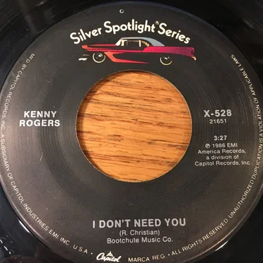 I Don’t Need You / Through the Years