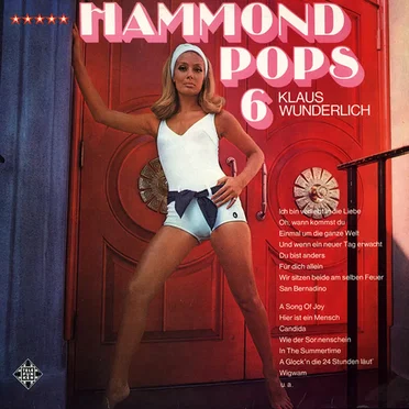Hammond Pops 6 by Klaus Wunderlich - album cover