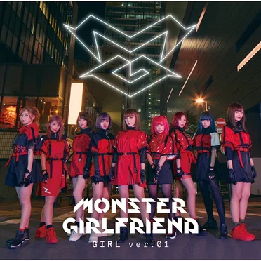 GIRL ver. 01 by MONSTER GIRLFRIEND - album cover