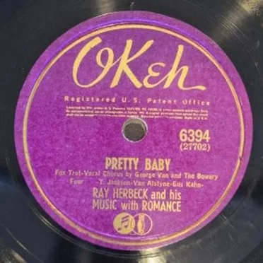 Pretty Baby / My Täne by Ray Herbeck and His Music With Romance - album cover