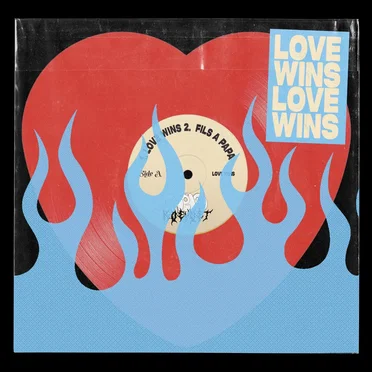 Love Wins by Barno Koevoet & the Duijmschpijkers - album cover