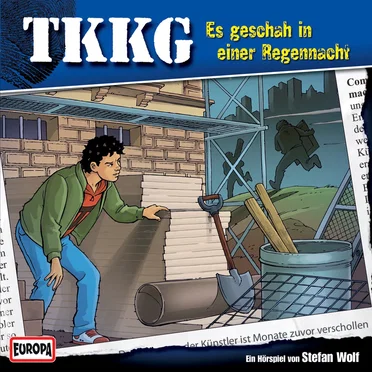 TKKG 153: Es geschah in einer Regennacht by Stefan Wolf - album cover