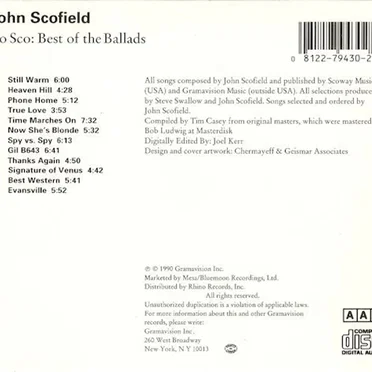 Slo Sco: Best of the Ballads