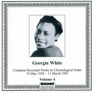 Volume 4 1939-1941 by Georgia White - album cover