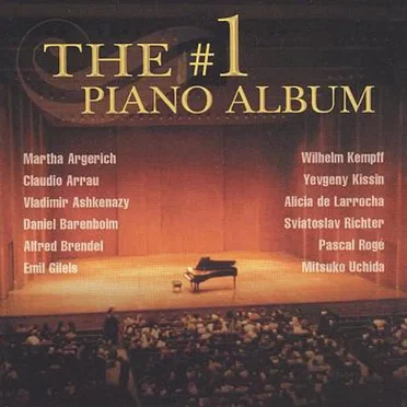 The #1 Piano Album by Various Artists - album cover