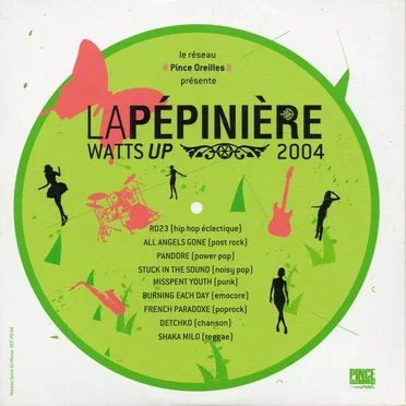 La Pépinière : watts up 2004 by Various Artists - album cover