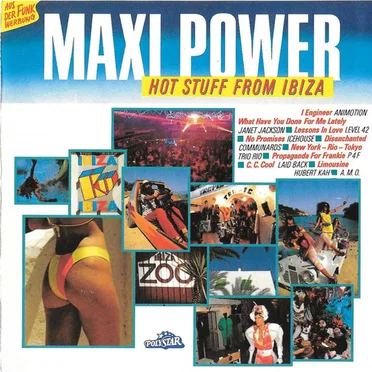 Maxi Power: Hot Stuff From Ibiza by Various Artists - album cover