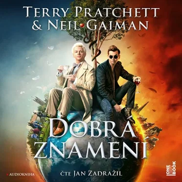 Dobrá znamení by Terry Pratchett - album cover