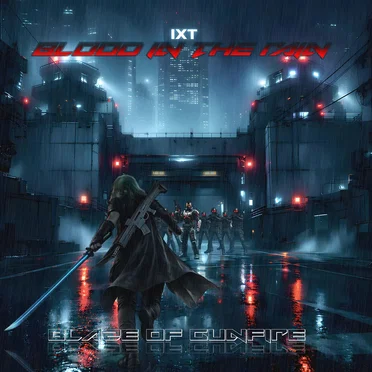 Blood in the Rain by Blaze of Gunfire - album cover