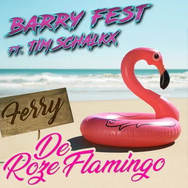 Ferry de roze flamingo