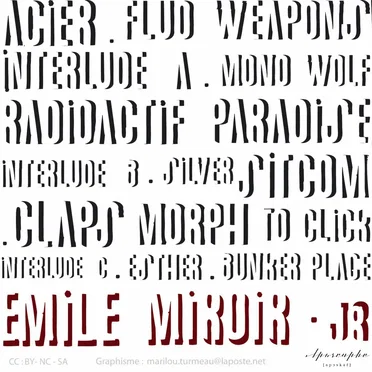 Bunker Plage by Emile Miroir Jr - album cover
