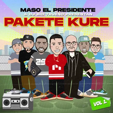 PAKETE KURE, vol. 1 by Maso El Presidente - album cover