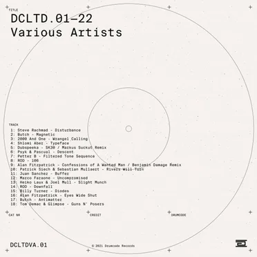 Dcltd.01–22 by Various Artists - album cover