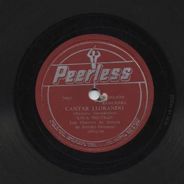 Cantar llorando / Del cielo cayó una rosa