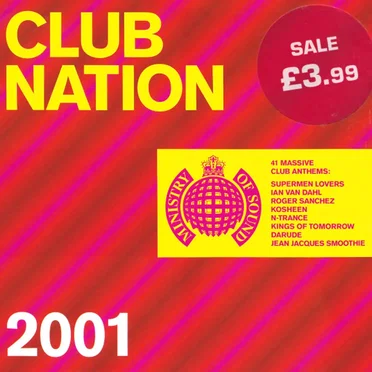 Club Nation 2001 by Various Artists - album cover