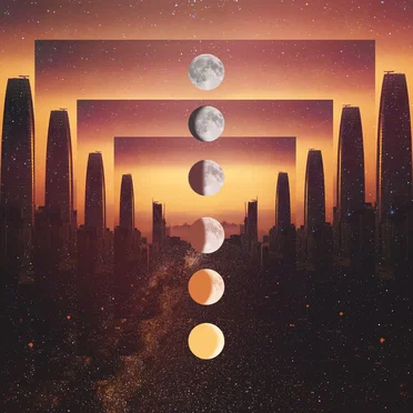 Beyond the Broken Ice by Matt Frank & The Manic Moon - album cover