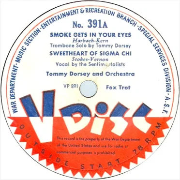 Smoke Gets in Your Eyes / Sweetheart of Sigma Chi / Grand Central Getaway / All the Things You Ain’t