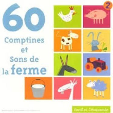 60 comptines et sons de la ferme by Various Artists - album cover
