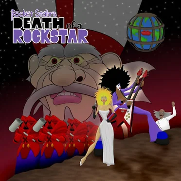 Death of a Rockstar by Röckët Stähr - album cover