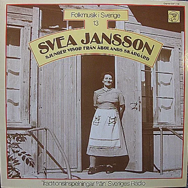 Sjunger Från Åbolands Skärgård - Traditionsinspelningar Från Sveriges Radio
