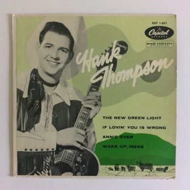 The New Greenlight by Hank Thompson and His Brazos Valley Boys - album cover