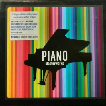 Piano Masterworks: The World's Favourite Piano Classics by Various Artists - album cover