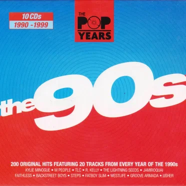 The Pop Years: The 90s by Various Artists - album cover