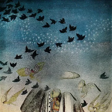 An Improvisation for String Quintet & Piano Duo in a Crowded Bar After Mozart