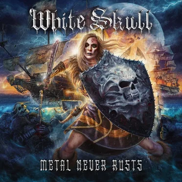 Metal Never Rusts by White Skull - album cover