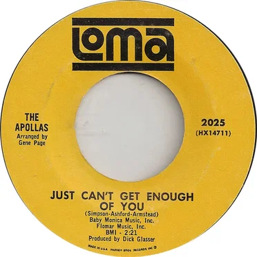 Just Can’t Get Enough of You / Nobody’s Baby (Am I)
