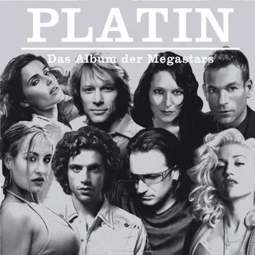Platin Das Album der Megastars by Various Artists - album cover
