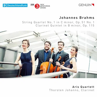 String Quartet no. 1 in C minor, op. 51 no. 1 / Clarinet Quintet in B minor, op. 115