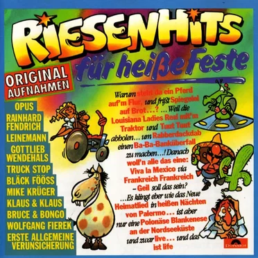 Riesenhits für heiße Feste by Various Artists - album cover