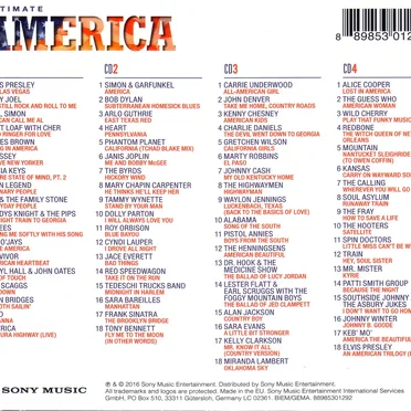 Ultimate America by Various Artists - album cover