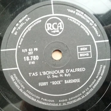 T'as l'bonjour d'alfred / Quelle affaire ce Rock 'n' Roll