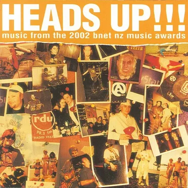 Heads up!!! Music from the 2002 bnet nz music awards by Various Artists - album cover