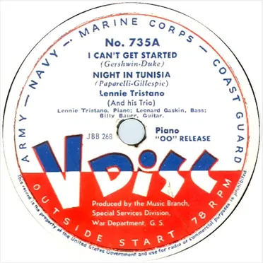 I Can’t Get Started / Night in Tunisia / Laura / Yesterdays