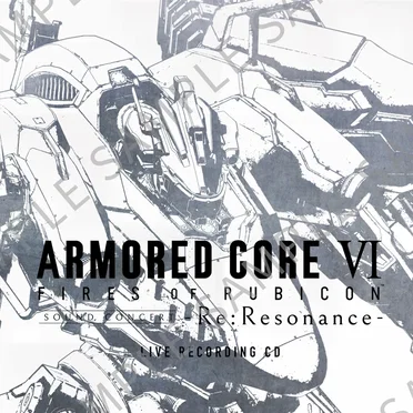 ARMORED CORE VI FIRES OF RUBICON Sound Concert -Re:Resonance- Live Recording CD