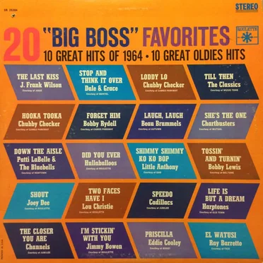 20 “Big Boss” Favorites (10 Great Hits of 1964 10 Great Oldies Hits) by Various Artists - album cover