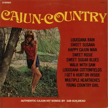 Cajun Country by Gib Guilbeau - album cover