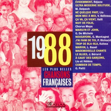 Les Plus Belles Chansons françaises : 1988 by Various Artists - album cover