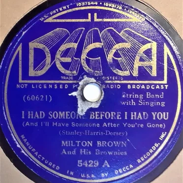 I Had Someone Before I Had You (And I'll Have Someone After You're Gone) / Under the Double Eagle