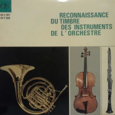 Reconnaissance du timbre des instruments de l'orchestre by Robert Blot - album cover