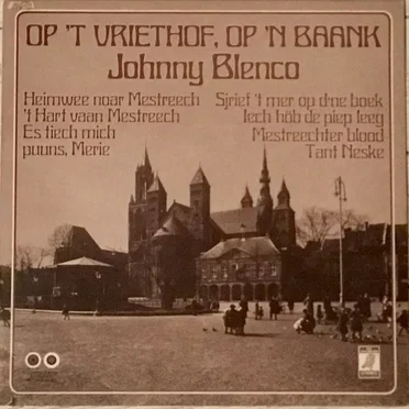 Op 't Vriethof, op 'n baank