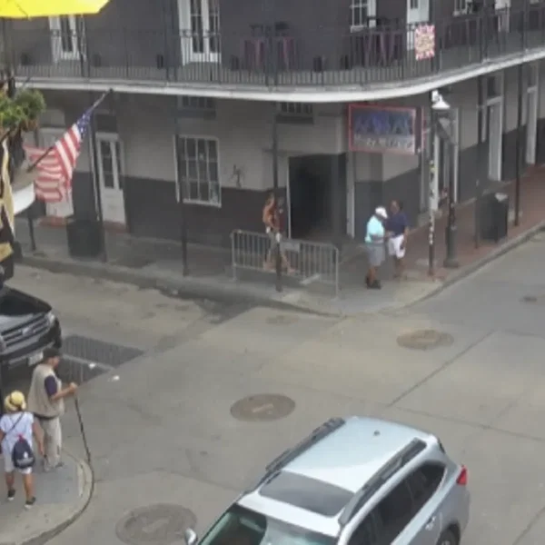 Screen Recording of the Cat’s Meow bar in New Orleans 2:44pm 7/6/23