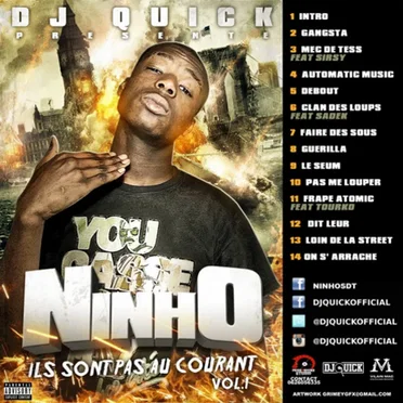 Ils sont pas au courant Vol. 1 by DJ Quick - album cover