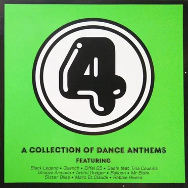 A Collection of Dance Anthems 4 by Various Artists - album cover