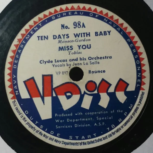 Ten Days With You / Miss You / Limehouse Blues / The Girl I Left Behind Me