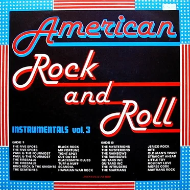 American Rock and Roll Instrumentals, Vol. 3 by Various Artists - album cover