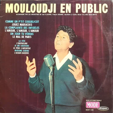 Mouloudji en public